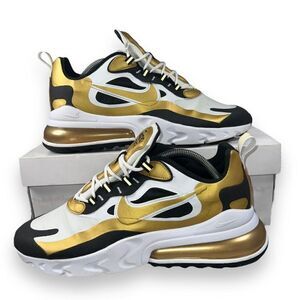 Nike Air Max 270 React 'Metallic Gold' CW7298-100 Men's 11